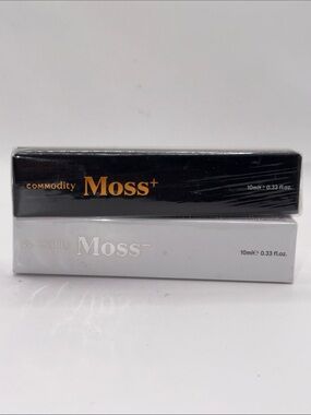 Commodity Bundle: MOSS+ and MOSS- Travel Sz Sprays 0.33 Oz x 2 NEW IN SEALED BOX